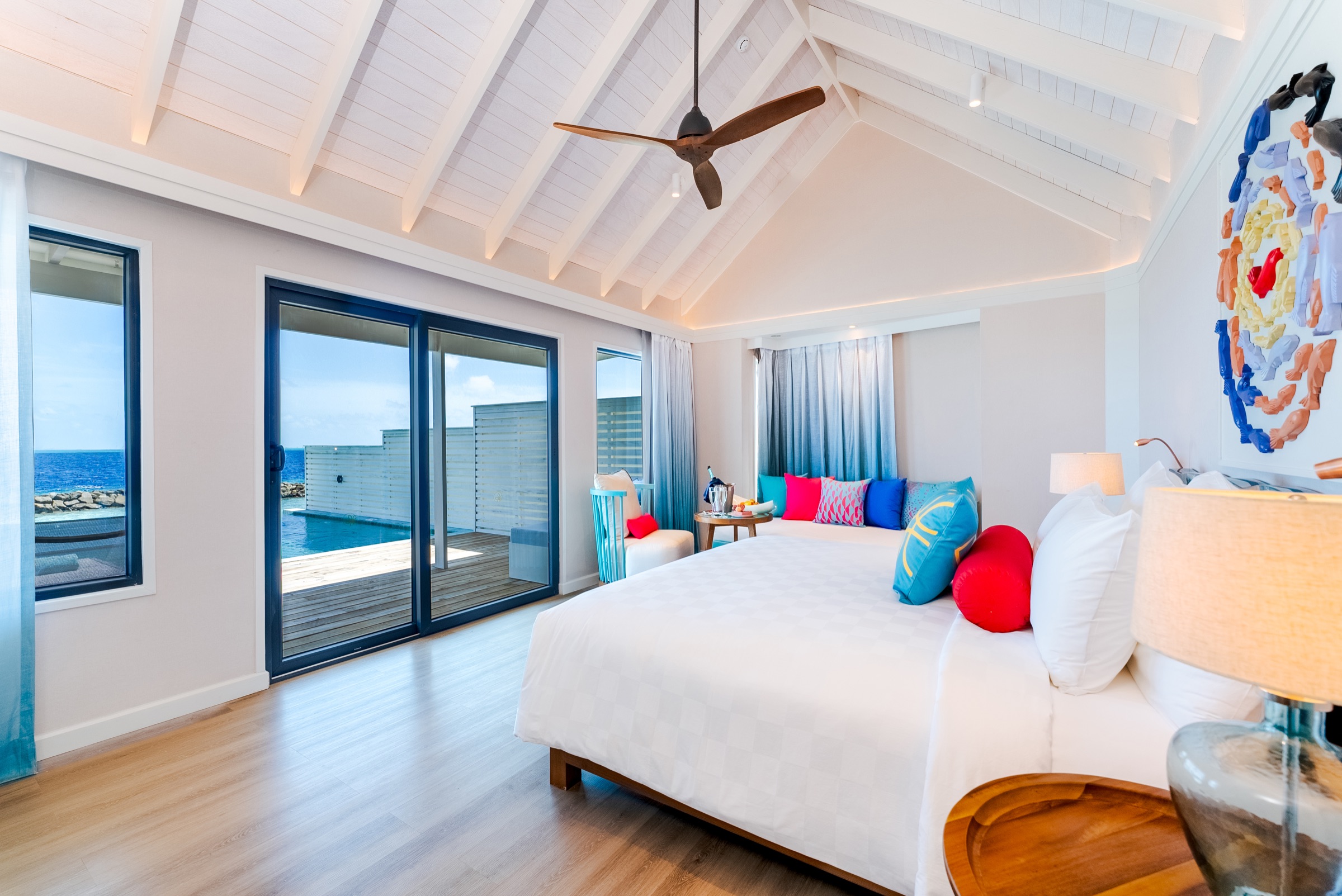 Sunset Water Villa with Pool at OBLU NATURE Helengeli by SENTIDO, view 3